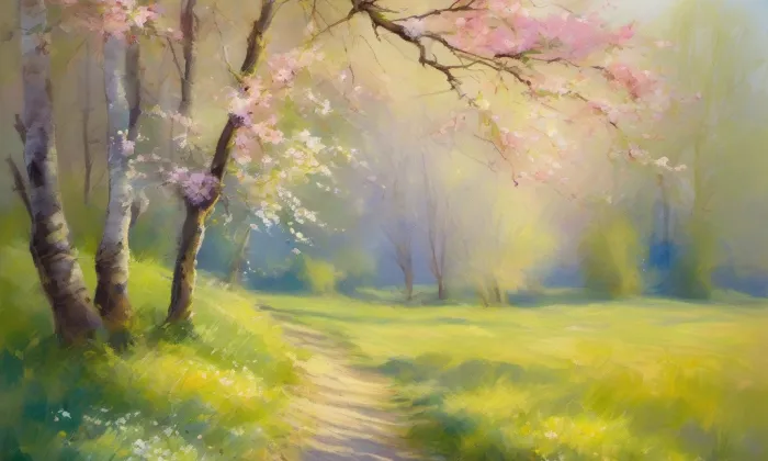 kaple svaté Alžběty Durynské v Dolních Křečanech – spring
