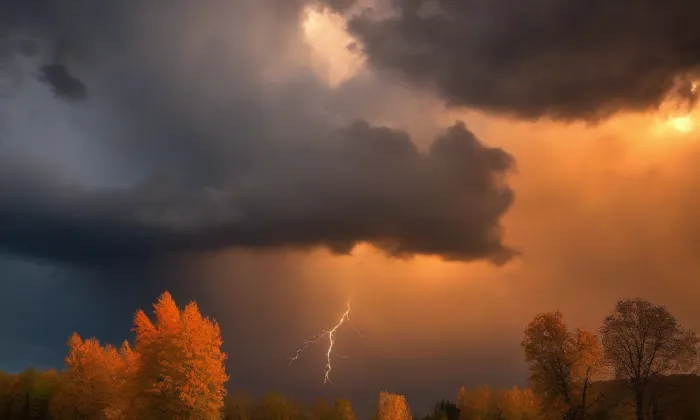 kaple svaté Anny (Žárová) – autumn