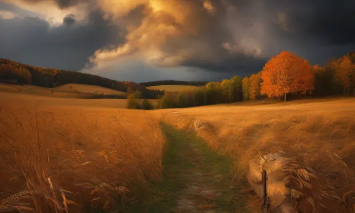 kaple svaté Anny (Řevničov) – autumn