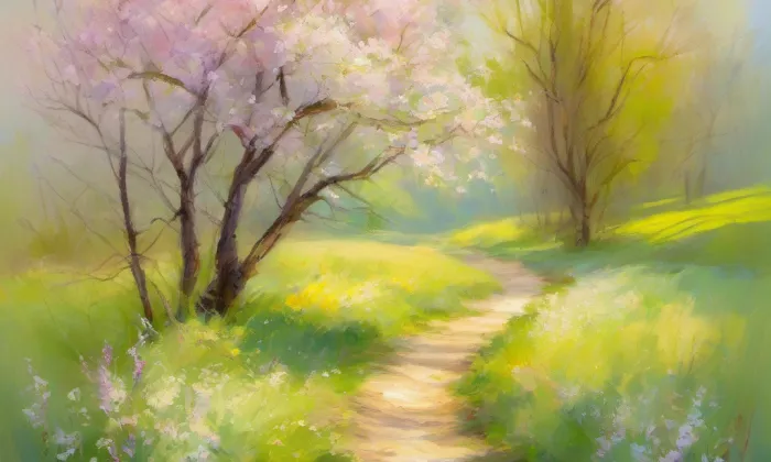 kaple svaté Anny (Borová Lada) – spring