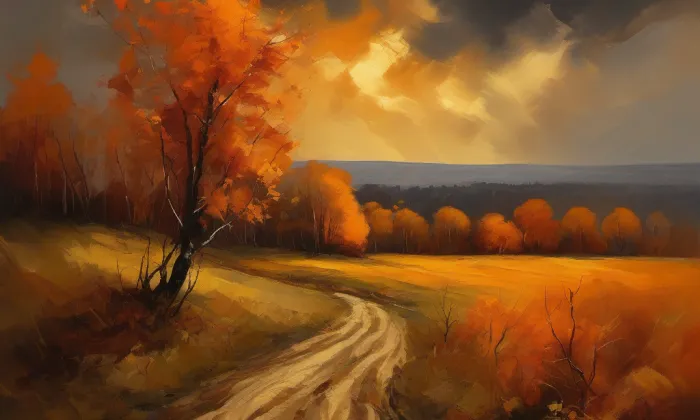 kaple svaté Anny (Krč) – autumn