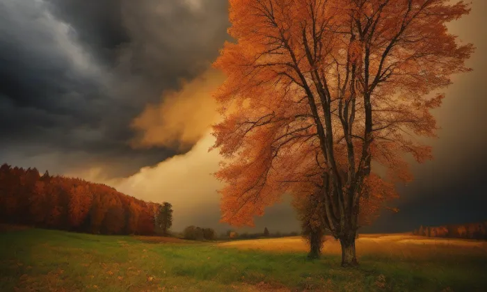 kaple svaté Anny (Lhotka) – autumn