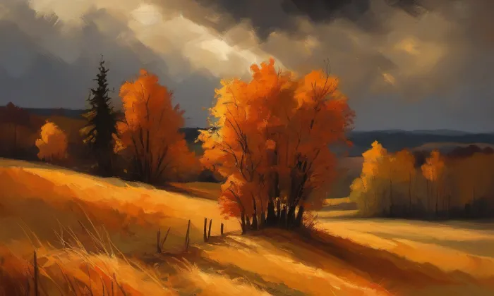 kaple svaté Anny (Luka) – autumn