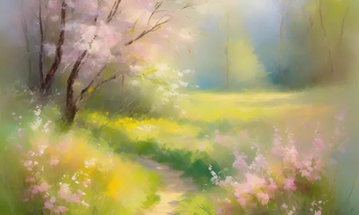 kaple svaté Anny (Luka) – spring