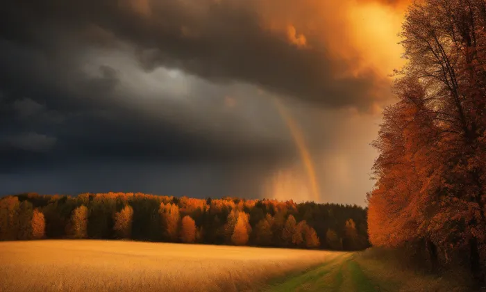 kaple svaté Anny (Osenice) – autumn