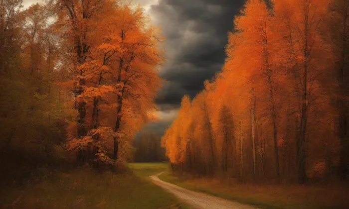 kaple svaté Anny (Ráj) – autumn