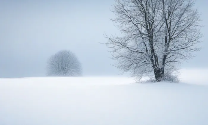 kaple svaté Anny (Ráj) – winter