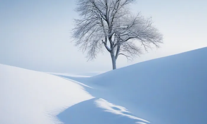 kaple svaté Anny ve Vítkově – winter