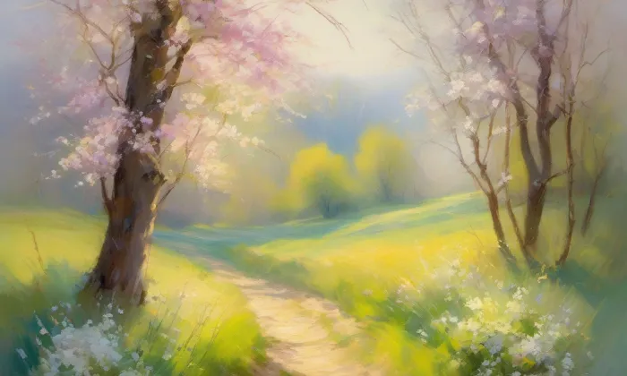 kaple svaté Elišky – spring