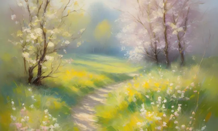kaple svaté Hedviky – spring