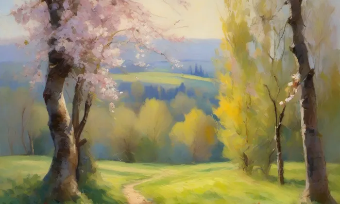 kaple svaté Kateřiny (Dvorce) – spring