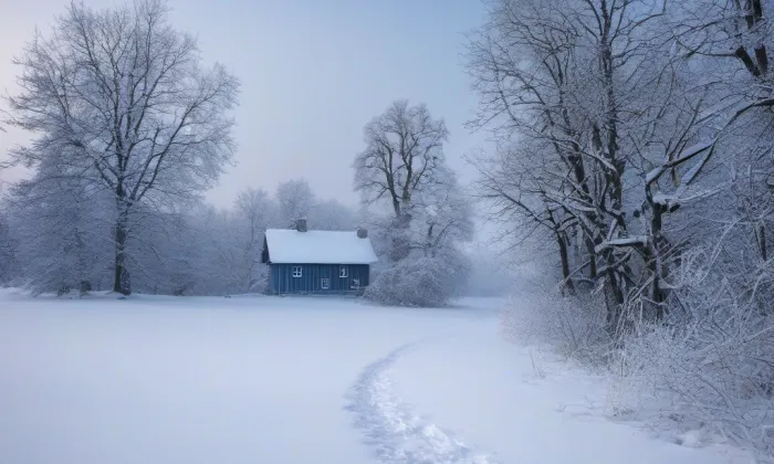kaple svaté Rodiny (Deštné v Orlických horách) – winter