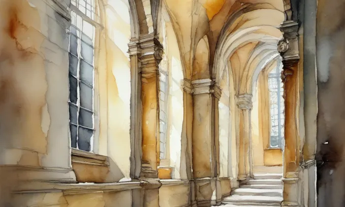 Kaple svaté Rozálie (Chlumec) – akvarel