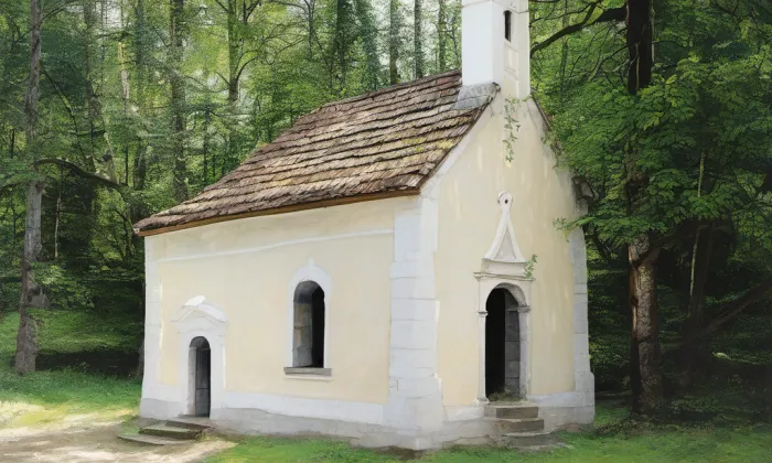 Kaple svaté Rozálie (Chlumec) – historical