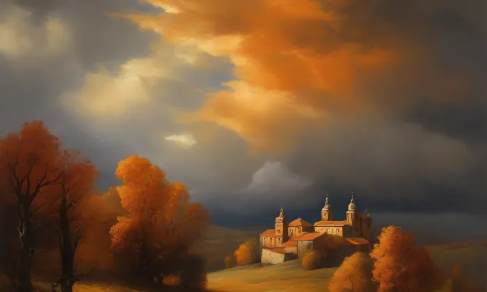 kaple svatých Petra a Pavla (Jejkov) – autumn