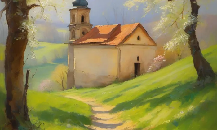 kaple svatých Petra a Pavla (Jejkov) – spring