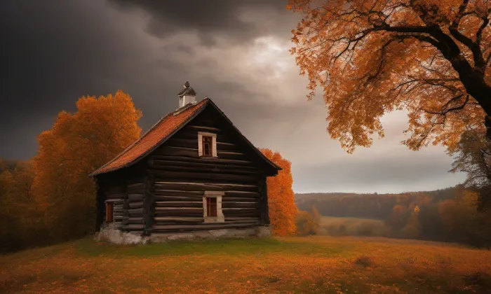 Kaple svatého Antonína Paduánského (Vřesina) – autumn