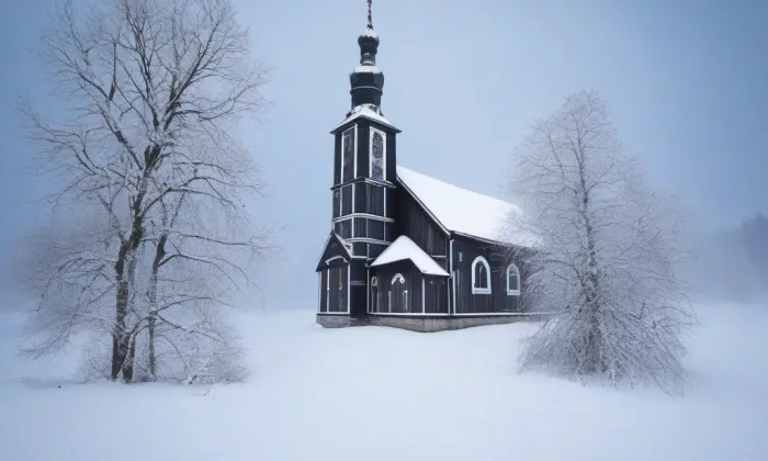 Kaple svatého Antonína Paduánského (Vřesina) – winter