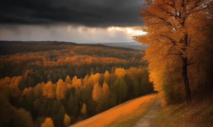 kaple svatého Ducha – autumn