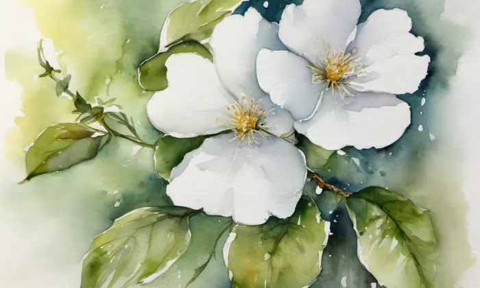 kaple svatého Floriána (Čejkovice) – akvarel