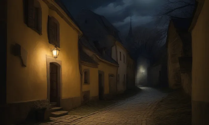 kaple svatého Floriána (Prostějov) – noc
