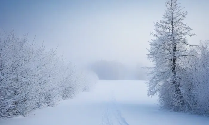 kaple svatého Floriána v Kněževsi – winter