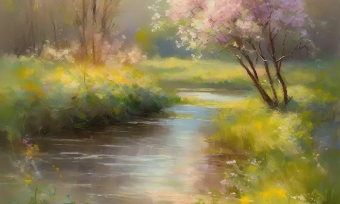 kaple svatého Floriána ve Svinově – spring
