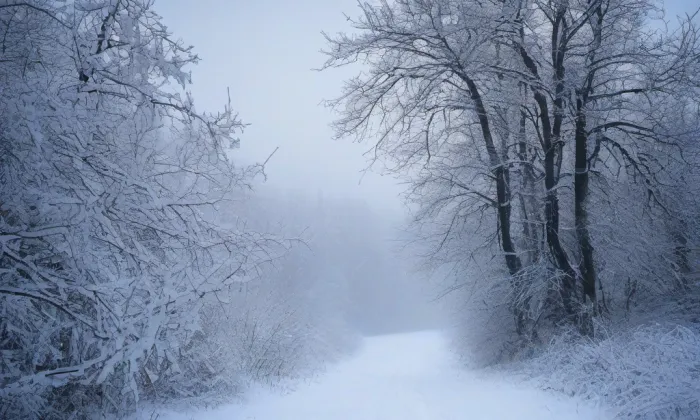 Kaple svatého Floriana (Tulešice) – winter