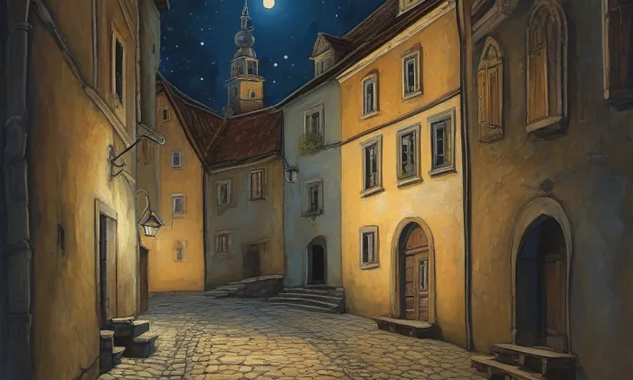 kaple svatého Františka Xaverského (Veveří) – noc