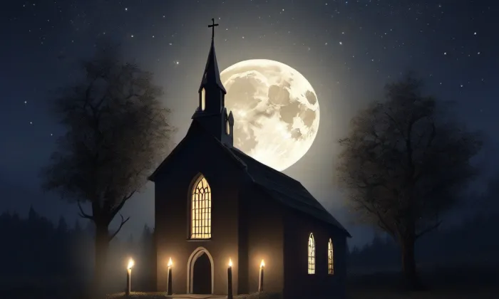 kaple svatého Františka z Assisi (Lovosice) – noc