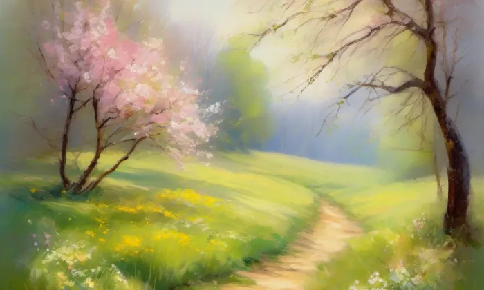 Kaple svatého Huberta (Herbertov) – spring