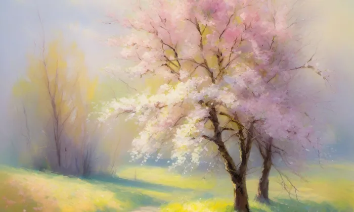 kaple svatého Jana a Pavla (Oploty) – spring