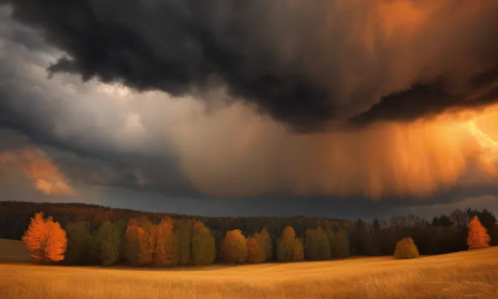 kaple svatého Jana Křtitele (Lhota) – autumn