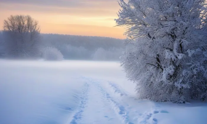 kaple svatého Jana Křtitele (Lhota) – winter
