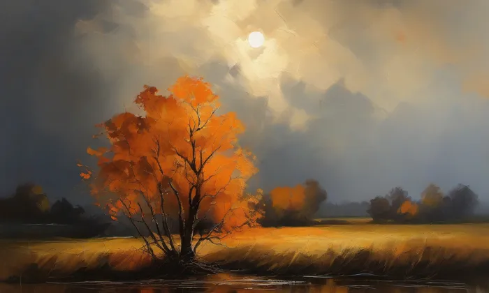 Kaple svatého Jana Nepomuckého (Kámen) – autumn