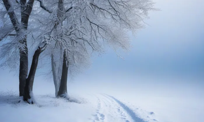kaple svatého Jana Nepomuckého (Plandry) – winter