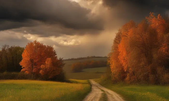 kaple svatého Jana Nepomuckého v Nymburce – autumn