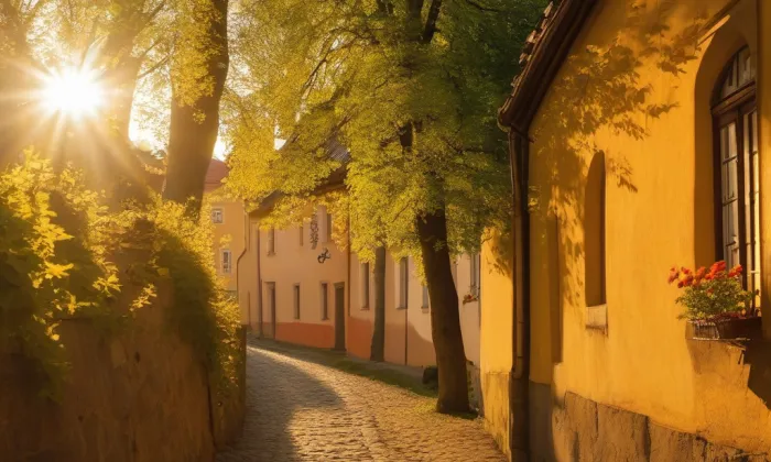 kaple svatého Jana Nepomuckého v Nymburce – summer