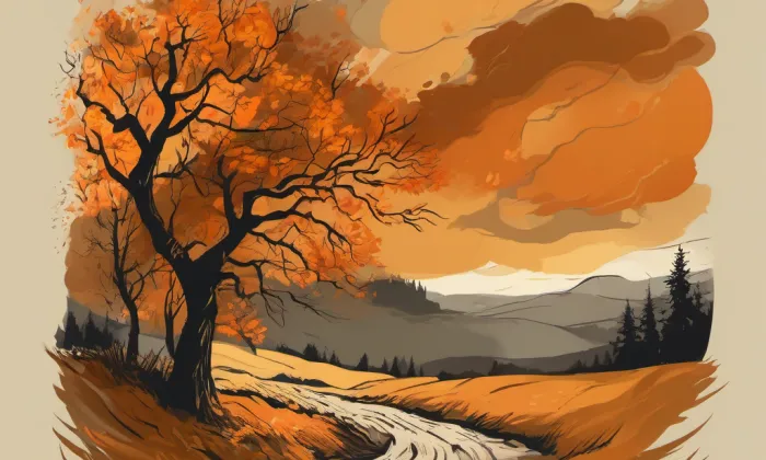 kaple svatého Jana Nepomuckého ve Svojetíně – autumn