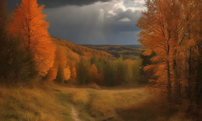 kaple svatého Jiří (Litovel) – autumn