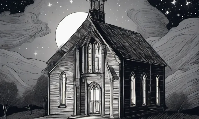 kaple svatého Jiří (Litovel) – noc