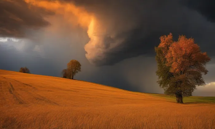 kaple svatého Kříže (Žďár nad Metují) – autumn