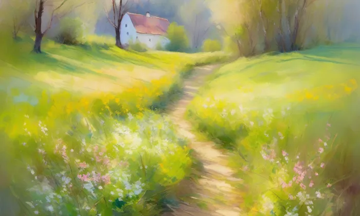 kaple svatého Kříže (Markvartice) – spring