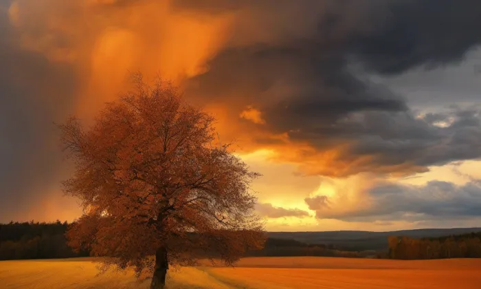 Kaple svatého Marka (Cholenice) – autumn