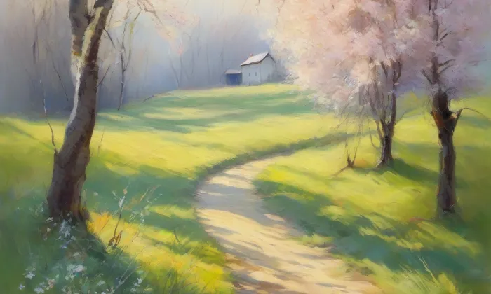 kaple svatého Mikuláše – spring
