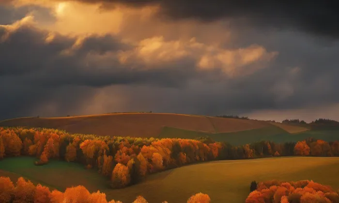Kaple svatého Mořice – autumn