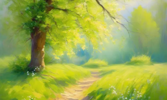 Kaple svatého Mořice – spring
