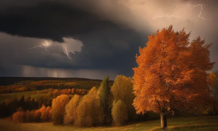 kaple svatého Otce Pia X. – autumn