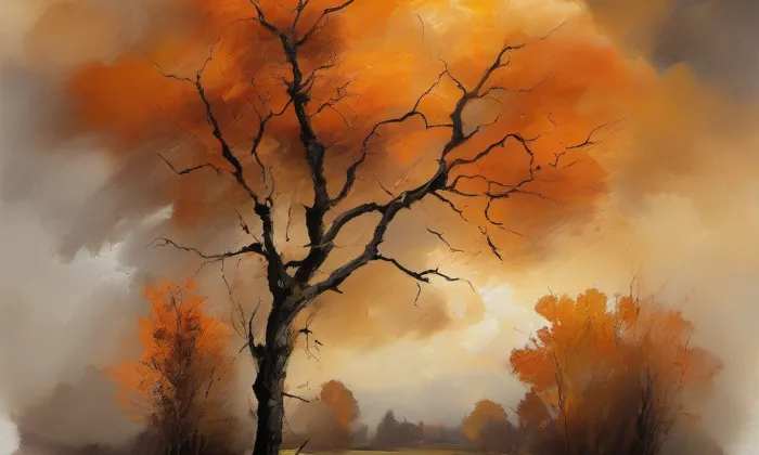 kaple svatého Prokopa v Chotiněvsi – autumn
