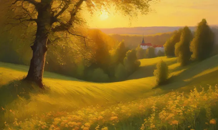 Kaple svatého Václava (Černíky) – summer